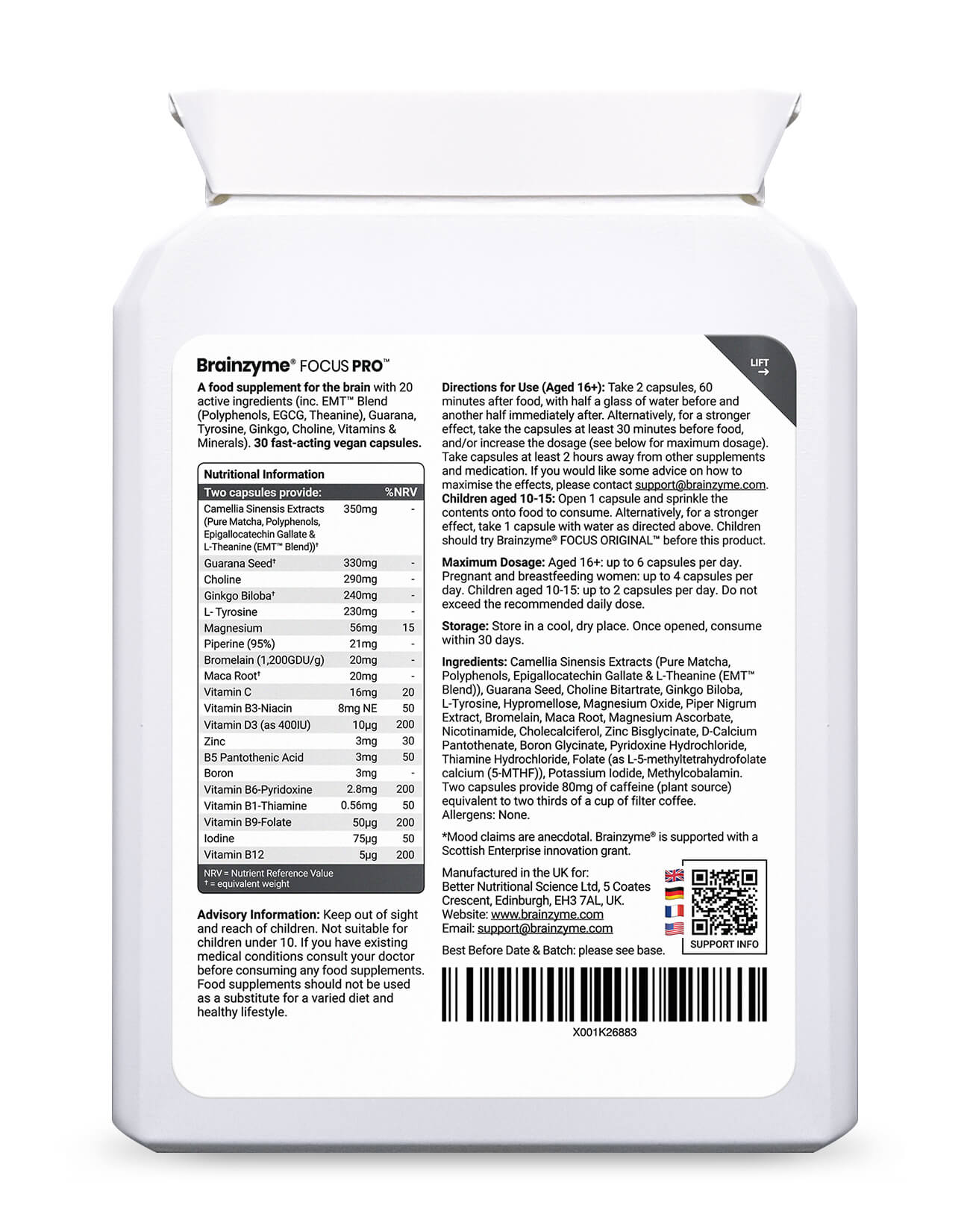 Brainzyme® FOCUS™ Starter Bundle - Menopause