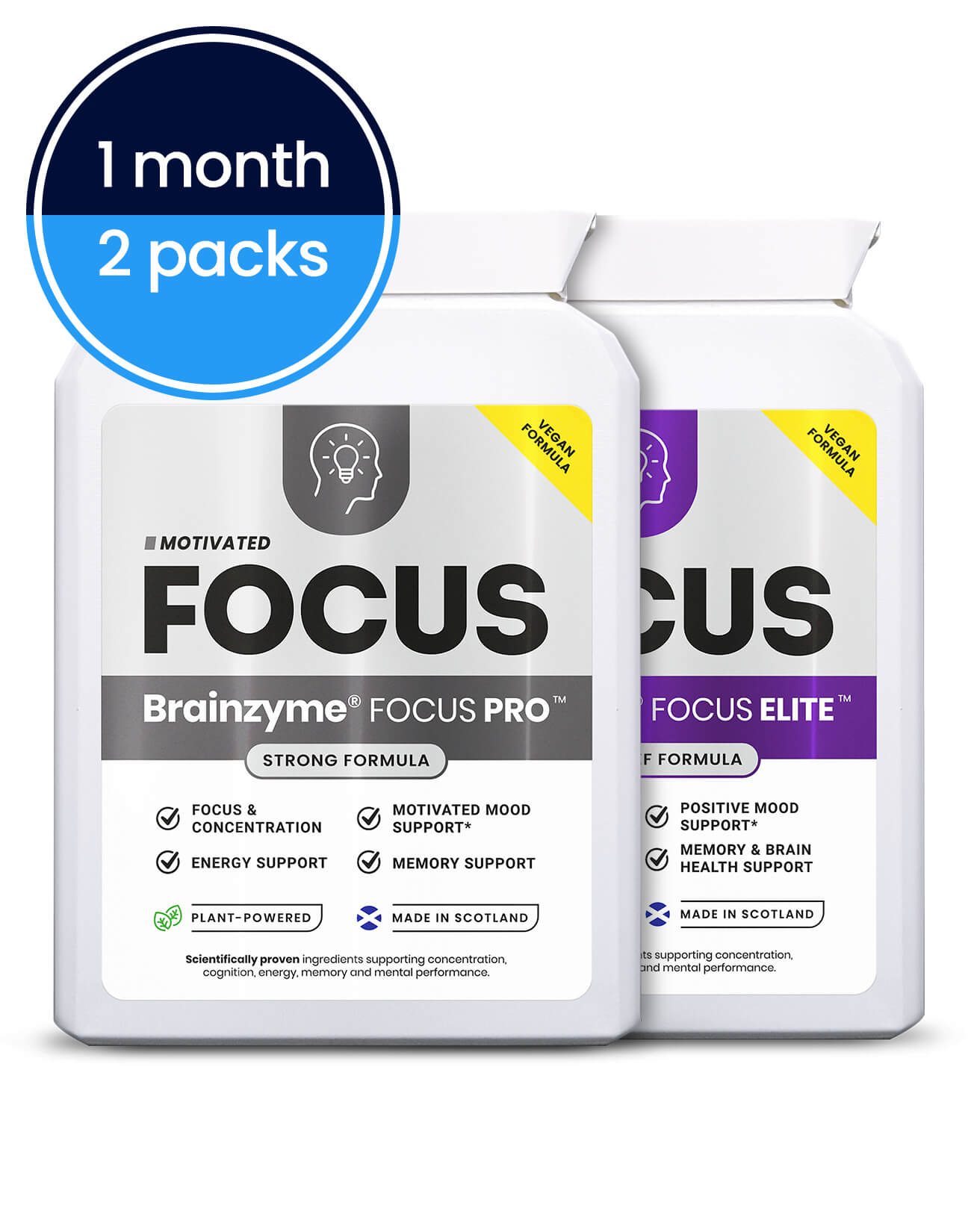Brainzyme® FOCUS PRO + ELITE™