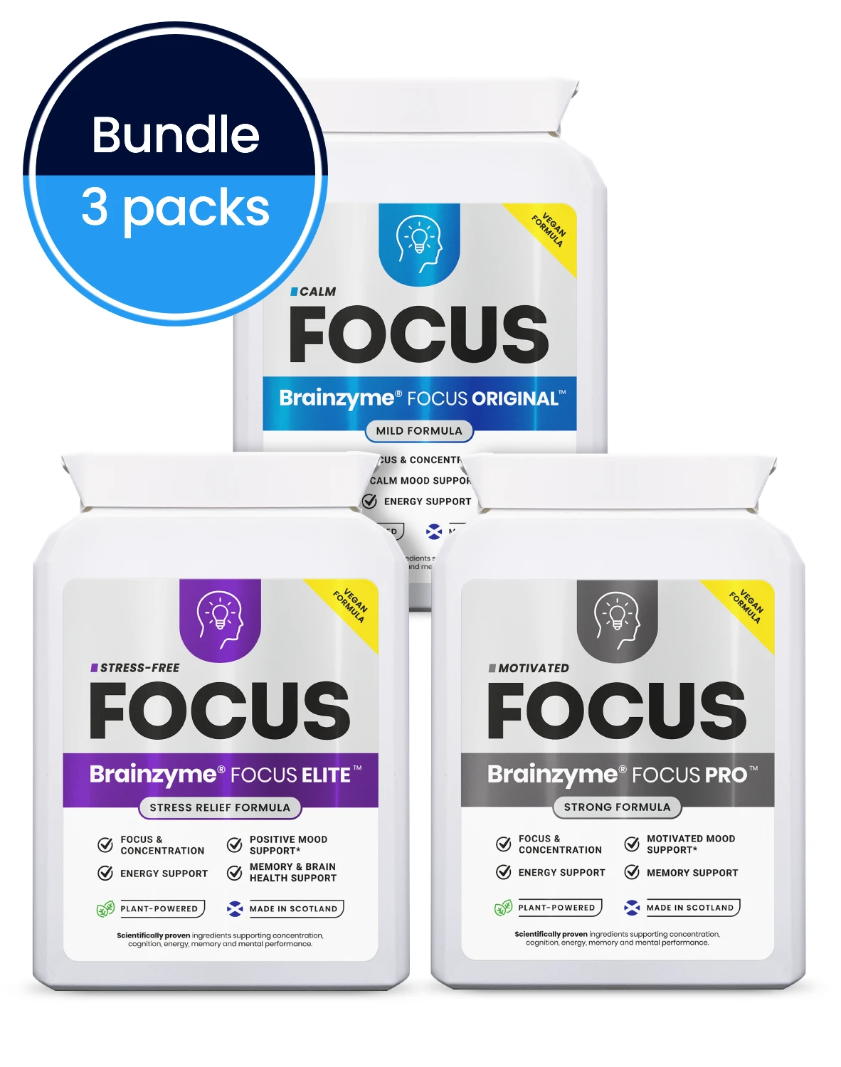 Brainzyme® FOCUS™ Starter Bundle.