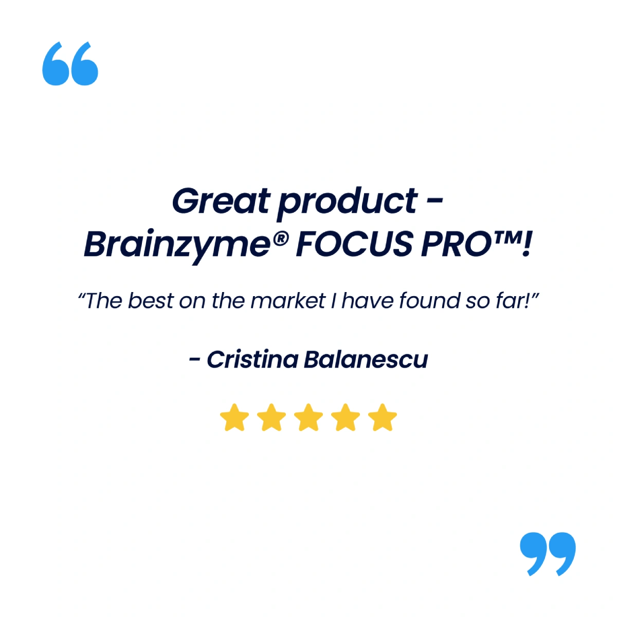 Brainzyme® FOCUS PRO™.