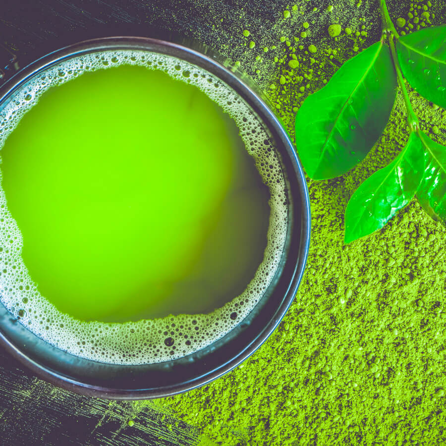 L-theanine, an amino acid from green tea, studied for focus and calm attention