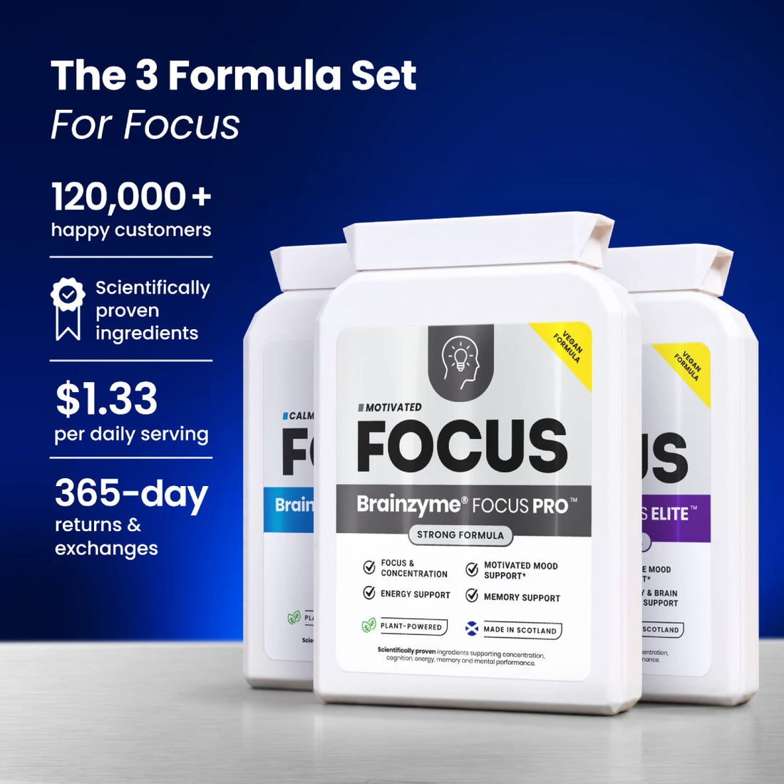 Brainzyme® FOCUS™ Starter Bundle.