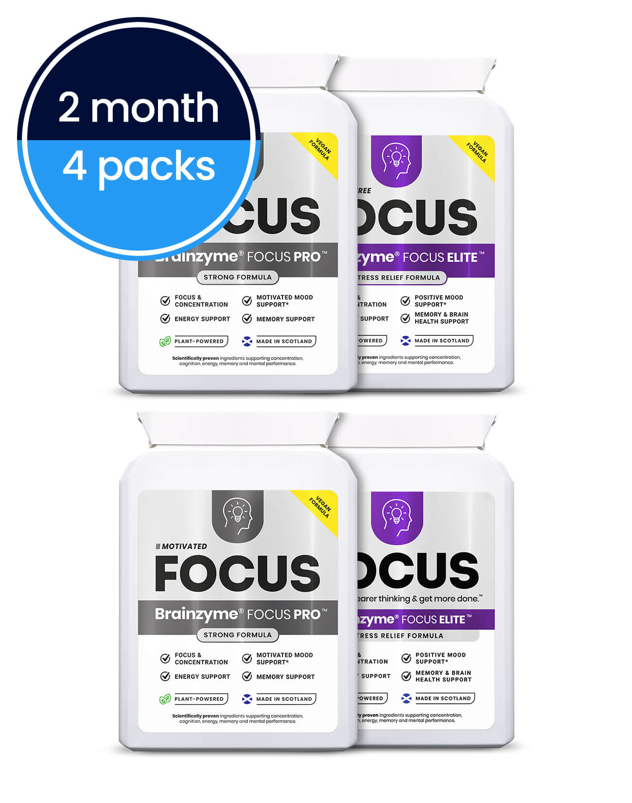 Brainzyme® FOCUS PRO + ELITE™