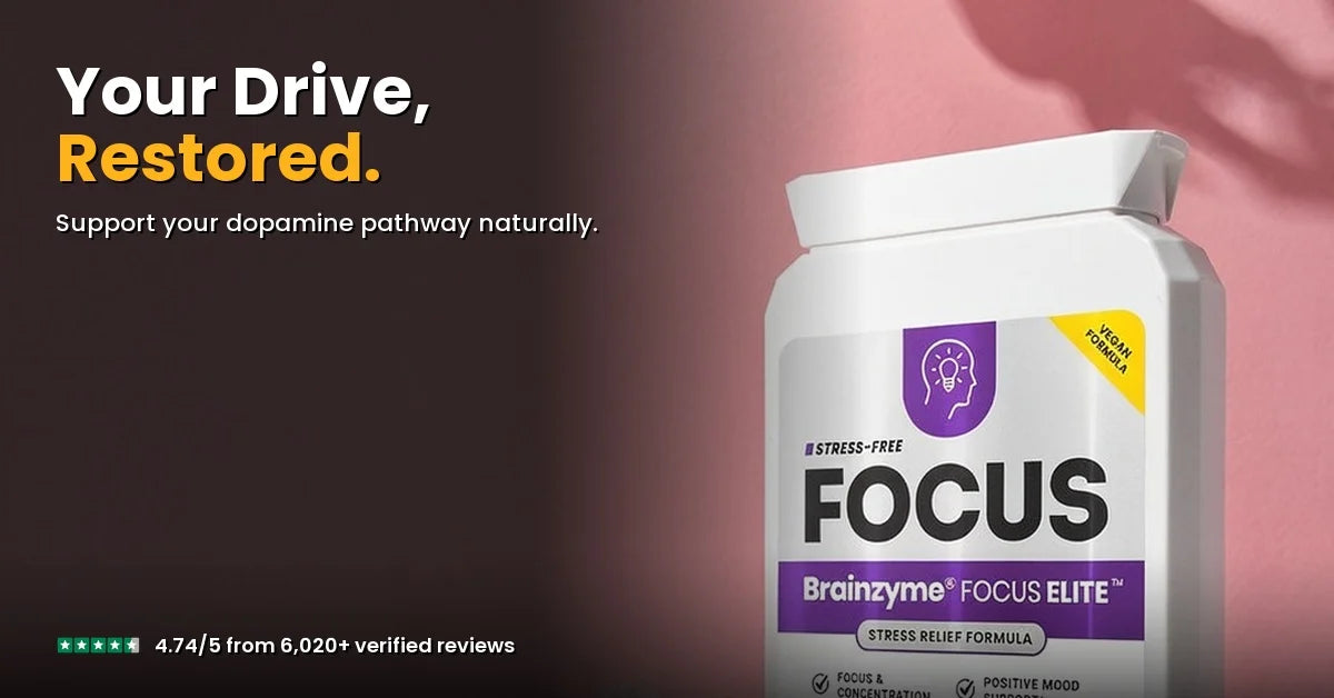 FOCUS PRO — motivation support, dopamine pathway support, clear thinking that lasts