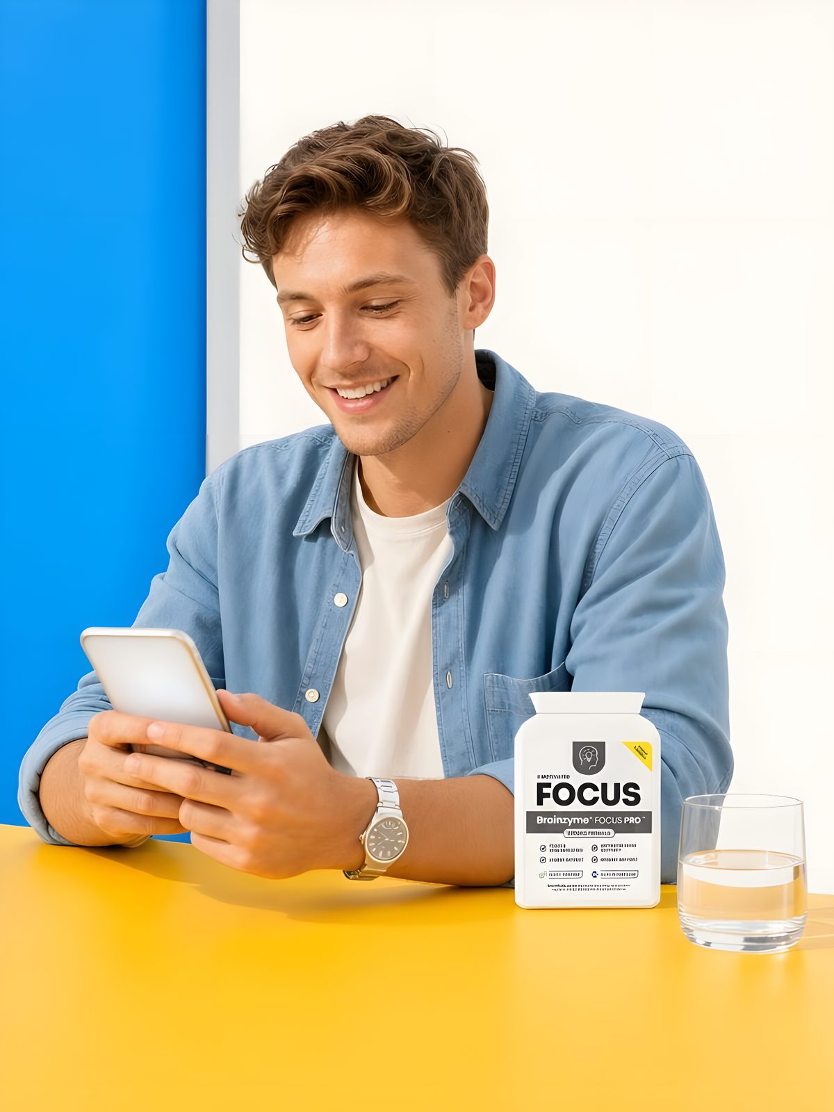 Checking in with the WhatsApp focus coach on a phone